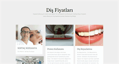 Desktop Screenshot of dis-fiyatlari.com